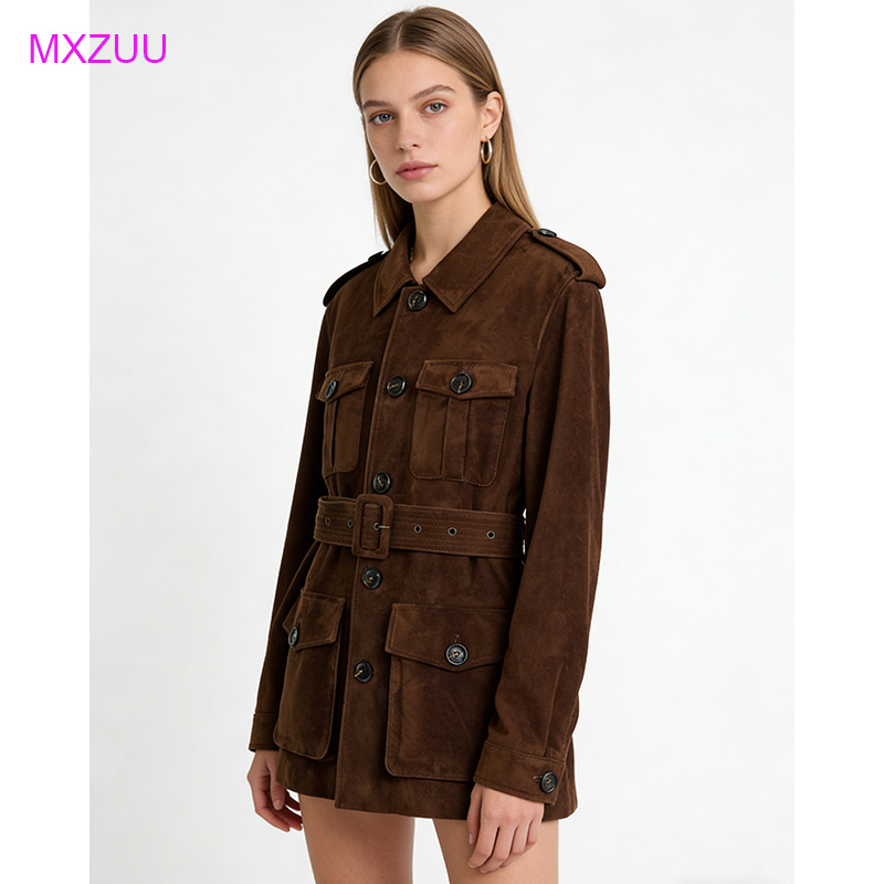 Brown Vintage Kid Suede Leathe - огляд і ціна Baby Clothing High End
