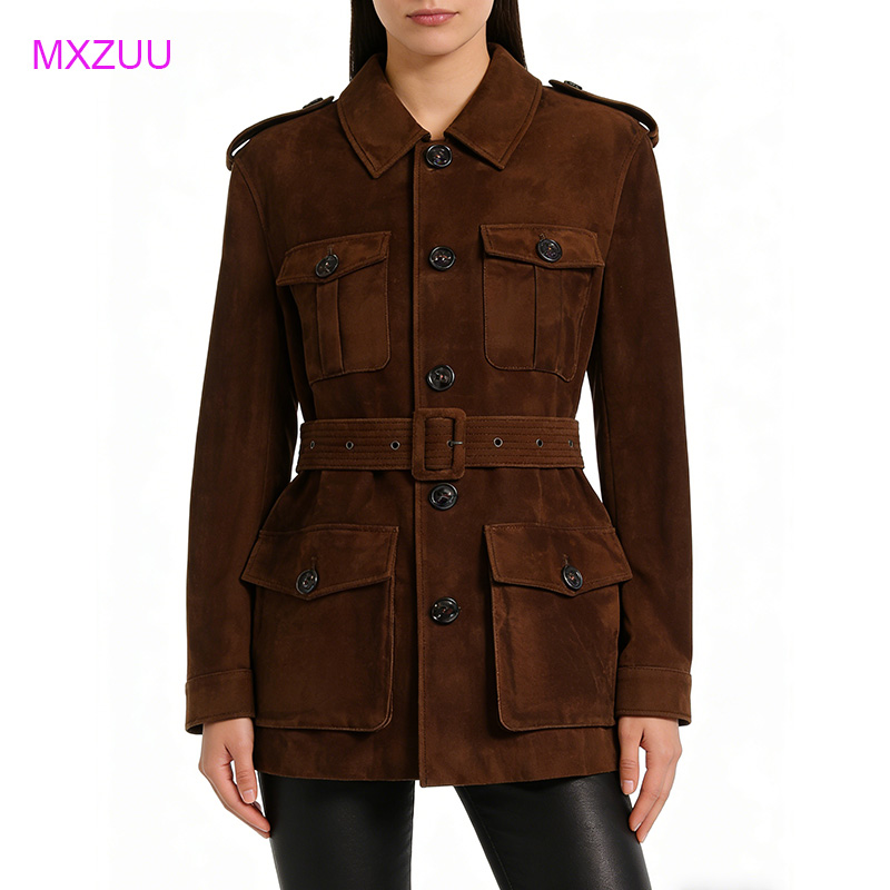 Brown Vintage Kid Suede Leathe - огляд і ціна Baby Clothing High End