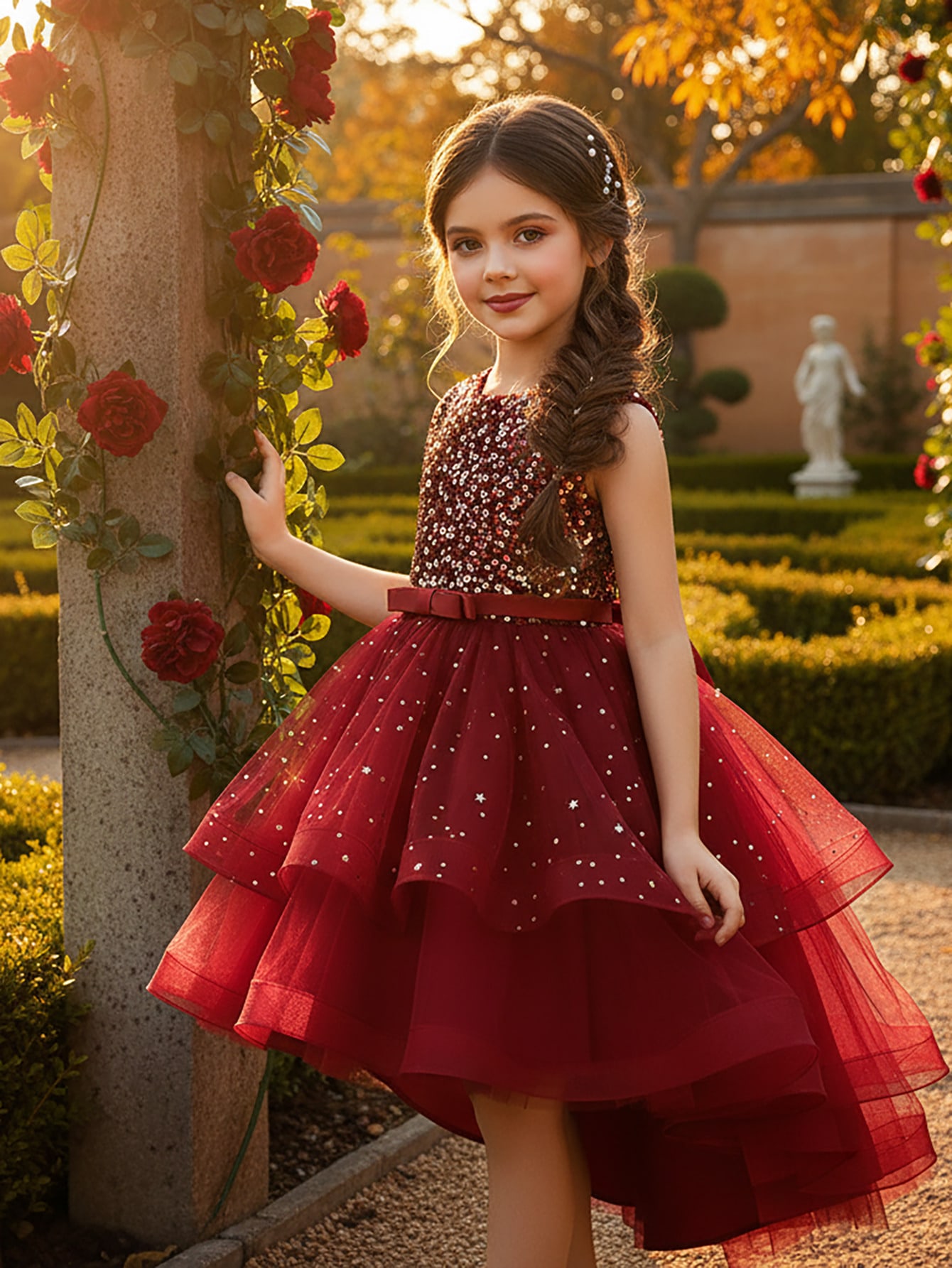 Baby Girl Princess Floral Sequ - огляд і ціна Baby Clothing Dresser