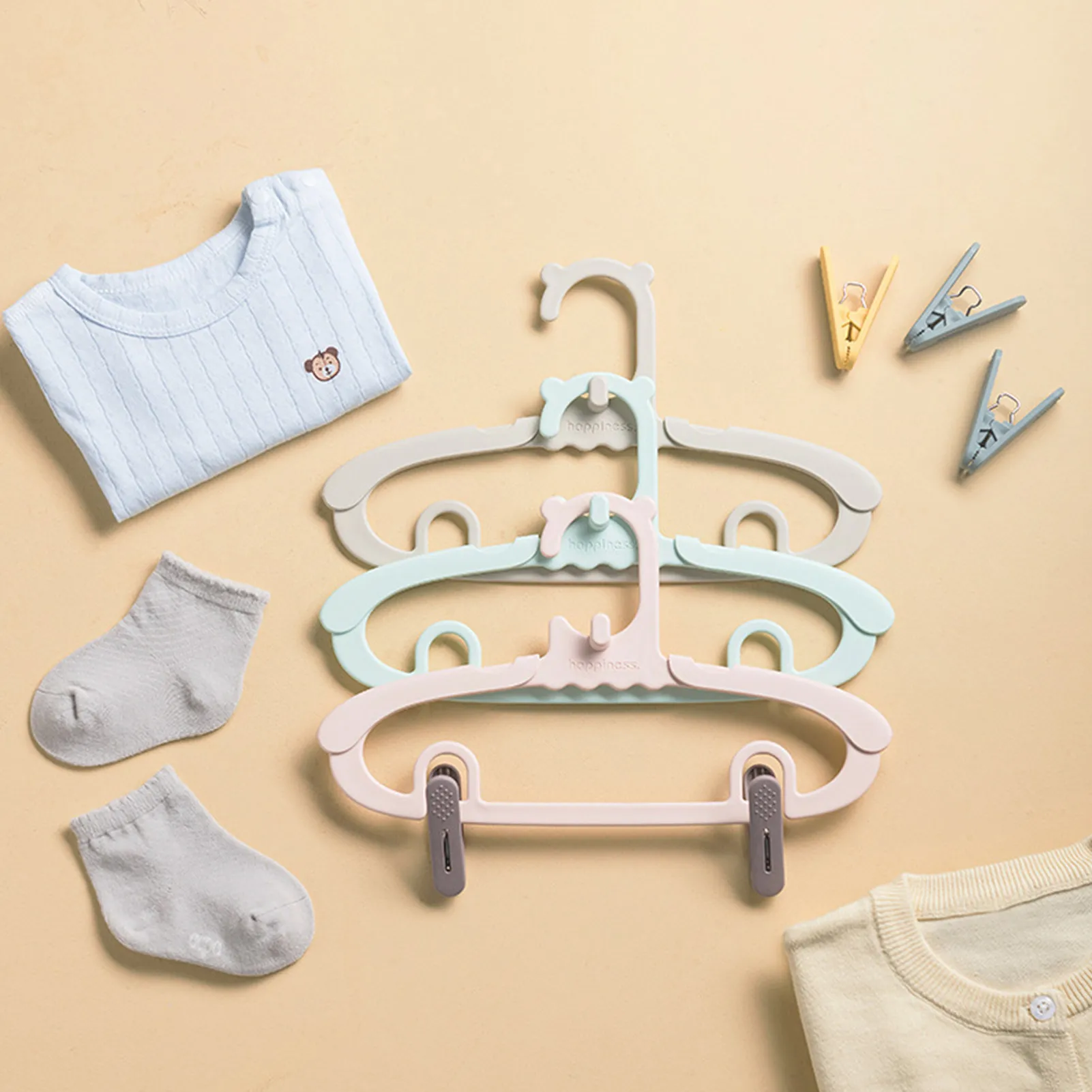 Adjustable Kids Clothes Hanger - огляд і ціна Baby Clothing Hanging Rack