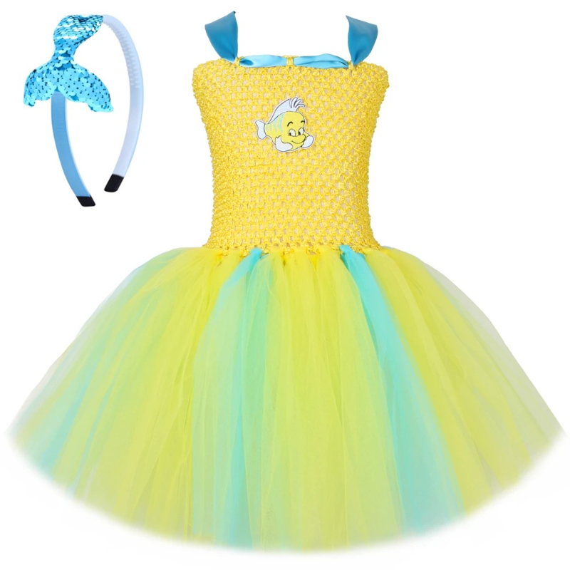 Flounder Clownfish Tutu Dress  - огляд і ціна Baby Clothing Dresser