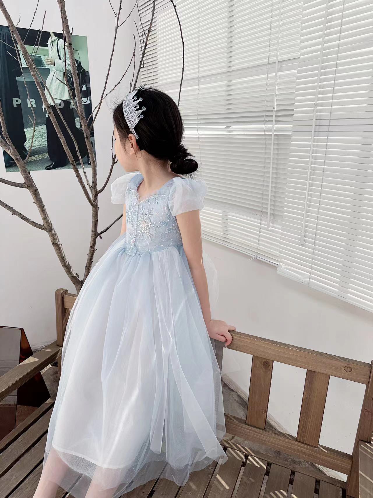 Embroidered Elsa Girls Dress f - огляд і ціна Baby Clothing Dresser