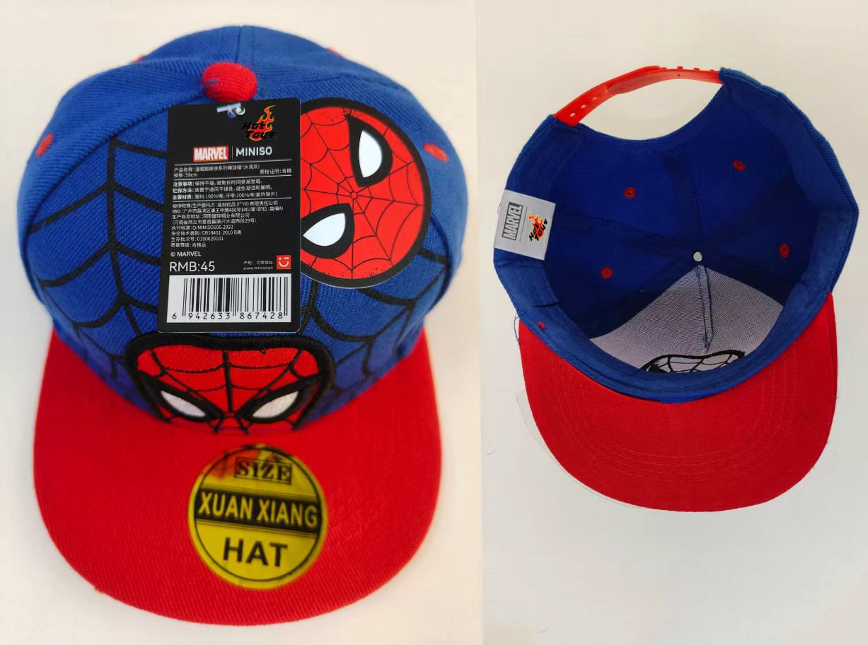 Anime Cartoon Spiderman Hats f - огляд і ціна Baby Clothing Usa